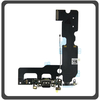 Γνήσια Original Apple iPhone 8+, iPhone 8 Plus (A1864, A1897), Swap Charging Dock Connector Lightning Flex Καλωδιοταινία Κονέκτορας Φόρτισης + Microphone Μικρόφωνο Space Gray Μαύρο