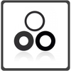 Γνήσια Original For iPhone 12 Pro (A2407, A2341) Main Camera Lens Τζαμάκι Κάμερας