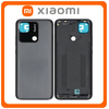 HQ OEM Συμβατό Με Xiaomi Redmi 10A (220233L2C, 220233L2G) Rear Back Battery Cover Πίσω Καπάκι Πλάτη Μπαταρίας Charcoal Black Μαύρο (Grade AAA)