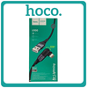 Hoco U100 Angle (90°) / Braided USB to Lightning Cable 1.2m Black Μαύρο