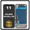 HQ OEM Συμβατό Με Apple iPhone 11, iPhone11 (A2221, A2111) APLONG In-Cell-HD, InCell-HD LCD Display Screen Assembly Οθόνη + Touch Screen Digitizer Μηχανισμός Αφής Black Μαύρο (Premium A+) (Lifetime Warranty Για Συνεργατες B2B​)