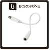 BOROFONE Αντάπτορας-Μετατροπέας USB Type-C Male Σε 3.5mm Female White Άσπρο