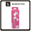 Borofone BM35 In-ear Handsfree με Βύσμα 3.5mm Μαύρο White Άσπρο