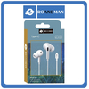 RO&MAN RW30 In-ear Handsfree Με Βύσμα 120cm White Άσπρο