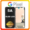 Γνήσια Original Google Pixel 5a 5G (G1F8F, G4S1M) OLED LCD Display Screen Assembly Οθόνη + Touch Screen Digitizer Μηχανισμός Αφής Mostly Black Μαύρο G949-00138-01 (Service Pack By Google)