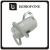 Borofone BR4 Horizon Ηχείο Bluetooth 5W Με Ραδιόφωνο και Διάρκεια Μπαταρίας έως 2 ώρες Grey Γκρι