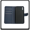 Θήκη Book, Leather Flap Wallet Case Δερματίνη Dark Blue Μπλε For iPhone XS Max