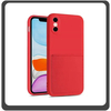 Θήκη Πλάτης - Back Cover, Silicone Σιλικόνη  Liquid Inserted TPU Protective Case Red Κόκκινο For iPhone XS Max