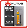 HQ OEM Συμβατό Με Honor X8 5G (VNE-N41) TFT LCD Display Screen Assembly Οθόνη + Touch Screen Digitizer Μηχανισμός Αφής Black Μαύρο (Grade AAA)