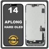 HQ OEM Συμβατό Με Apple iPhone 14, iPhone14 (A2882, A2649) APLONG HARD OLED LCD Display Screen Assembly Οθόνη + Touch Screen Digitizer Μηχανισμός Αφής Black Μαύρο (Premium A+) (Lifetime Warranty Για Συνεργατες B2B​)