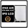 Γνήσια Original Συμβατό Με Apple iPad Air 2022 5th Gen 10.9" (A2589, A2591) Liquid Retina IPS LCD Display Aseembly Screen Οθόνη + Touch Digitizer Unit Μηχανισμός Aφής Space Gray Μαύρο