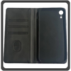 Θήκη Book, Leather Print Wallet Case Δερματίνη Black Μαύρο For iPhone XR