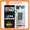 Γνήσια Original Xiaomi 12 Pro (2201122C, 2201122G), Xiaomi 12S Pro 5G (2206122SC) LTPO AMOLED LCD Display Screen Assembly Οθόνη + Touch Screen Digitizer Μηχανισμός Αφής + Frame Bezel Πλαίσιο Σασί Green Πράσινο 56000B00L200 (Service Pack By Xiaomi)