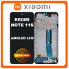 ​Γνήσια Original Xiaomi Note 11S 4G (2201117SG, 2201117SI, 2201117SY​) / Poco M4 Pro (MZB0B5VIN, 2201117PI) AMOLED LCD Display Screen Assembly Οθόνη + Touch Screen Digitizer Μηχανισμός Αφή + Frame Bezel Πλαίσιο Σασί Graphite Gray Μαύρο 5600010K7S00 (Service Pack By Xiaomi)