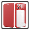 Θήκη Book, Leather Δερματίνη Colorful Magnetic Leather Case Red Κόκκινο For iPhone 12