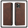 Θήκη Book, Leather Δερματίνη Print Wallet Case Brown Καφέ For iPhone 12 / 12 Pro