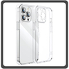 Θήκη Πλάτης - Back Cover, Silicone Σιλικόνη TPU Protective Case Transparent Διάφανο For iPhone 13 Pro Max