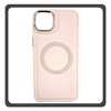 Θήκη Πλάτης - Back Cover Silicone Σιλικόνη Magnetic Skin Protection Case Pink Ροζ For iPhone 11 Pro Max