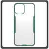 Θήκη Πλάτης - Back Cover, Silicone Σιλικόνη TPU-Rimmed Acrylic Protective Case Green Πράσινο For iPhone 12 Pro Max