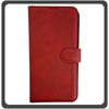 Θήκη Book, Δερματίνη Leather Flap Wallet Case with Clasp Red Κόκκινο For iPhone 12 Pro Max