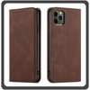 Θήκη Book, Leather Δερματίνη Print Wallet Case Brown Καφέ For iPhone 11 Pro Max