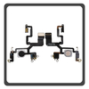 HQ OEM Συμβατό Με Apple iPhone 12 Pro Max (A2411, A2342) Camera Flashlight Flex Cable Φλας + Microphone Μικρόφωνο (Premium A+​)