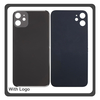 HQ OEM Συμβατό Με Apple iPhone 11 (A2221, A2111) Premium Aftermarket Rear Back Battery Cover with Camera Big Hole Πίσω Κάλυμμα Πλάτη Καπάκι Μπαταρίας Black Μαύρο (Premium A+)