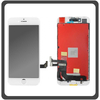 Apple Iphone 8 Plus, Iphone8 Plus (A1864, A1897, A1898, A1899) LCD Display Screen Assembly Οθόνη + Touch Screen DIgitizer Μηχανισμός Αφής White Άσπρο (OEM)