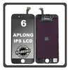iPhone 6, iPhone6 (A1549, A1586) IPS LCD Display Screen Assembly Οθόνη + Touch Screen Digitizer Μηχανισμός Αφής Black Μαύρο (Ref By Apple) (Lifetime Warranty Για Συνεργάτες B2B​)