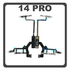 HQ OEM Συμβατό Με Apple iPhone 14 Pro (A2890, A2650) Power Key Flex Cable On/Off + Volume Key Buttons Καλωδιοταινία Πλήκτρων Εκκίνησης + Έντασης Ήχου (Premium A+)