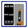 HQ OEM Συμβατό Για Samsung Galaxy A32 5G (SM-A326B, SM-A326B/DS) TFT LCD Display Screen Assembly Οθόνη + Touch Screen Digitizer Μηχανισμός Αφής Awesome Black Μαύρο (Grade AAA+++)
