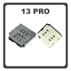 Original for Apple iPhone​ 13 Pro, iPhone13 Pro (A2638, A2483, A2636) SIM Card Tray Single Reader Αναγνώστης Κάρτας SIM Pulled