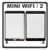 iPad mini Wi-Fi (A1432, iPad2,5), iPad mini 2 (A1489, A1490) Touch Panel Screen Digitizer Μηχανισμός Αφής + Fingerprint Button Black Μαύρο (Ref By Apple)
