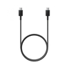 Γνήσιο Original EP-DW767JΒE Samsung USB- C/USB-C Data Cable 3A 1.8m Black Μαύρο Bulk