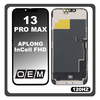 HQ OEM Συμβατό Με Apple iPhone 13 Pro Max (A2643, A2484) APLONG InCell FHD 120HZ LCD Display Screen Assembly Οθόνη + Touch Screen Digitizer Μηχανισμός Αφής Black Μαύρο (Premium A+) (Lifetime Warranty Για Συνεργατες B2B)