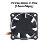 Pc fan 50mm 3-Pins (10mm Πάχος)