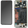 Γνήσιο Original Huawei P30 Lite (MAR-L01A, MAR-L21A, MAR-LX1A, MAR-LX1M, MAR-AL00, MAR-TL00, MAR-LX2, Marie-L21A, Marie-L01A, Marie-L21MEA, Marie-L22A, MAR-LX1A, MAR-LX3A, MAR-LX2J, MAR-LX1B, MAR-LX3Bm) Lcd Screen Display Οθόνη + Touch Screen Digitizer Μηχανισμός Αφής + Πλαίσιο Σασί Frame Bezel + Battery Μπαταρία Pearl White 02352RQC (Service Pack By Huawei)