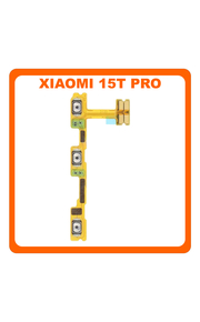 Γνήσιο Original Xiaomi 15T Pro 5G (2506BPN68G) Power Key Flex Cable On/Off + Volume Key Buttons Καλωδιοταινία Πλήκτρων Εκκίνησης + Έντασης Ήχου (Service Pack by Xiaomi)