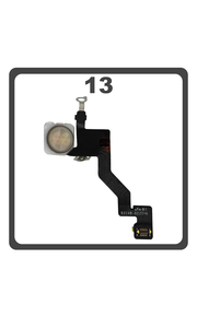 HQ OEM Συμβατή Με​ Apple iPhone 13, iPhone13 (A2633, A2482) Camera Flashlight Flex Cable Καλωδιοταινία ​Φλας (Premium A+)