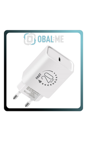 OBAL:ME Φορτιστής Τοίχου USB-C PD 20W White Άσπρο 20W1CWH