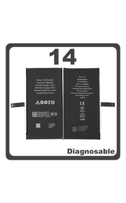 HQ OEM Συμβατό Με Apple iPhone 14, iPhone14 (A2882, A2649) Battery Μπαταρία Li-Ion 3279 mAh Diagnosable Bulk (Premium A+)