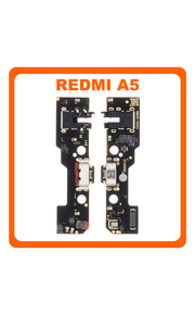 Original Γνήσιο​ Xiaomi Redmi A5 (25028PC03G, 25028RN03A), USB Type-C Charging Dock Connector Flex Sub Board, Καλωδιοταινία Υπό Πλακέτα Φόρτισης + Microphone Μικρόφωνο 5600060C3ZN00 / 56000200C3Z00​​ (Service Pack By Xiaomi)