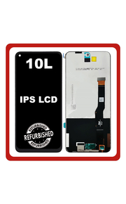 New Refurbished TCL 10L (T770H, T770B), IPS LCD Display Screen Assembly Οθόνη + Touch Screen Digitizer Μηχανισμός Αφής Black Μαύρο