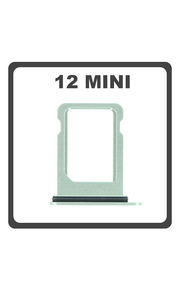 Original for Apple iPhone 12 Mini , iPhone12 Mini (A2399, A2176, A2398, A2400, A2399) SIM Card Tray Green Πράσινο Pulled
