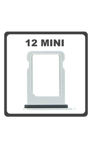 Original for Apple iPhone 12 Mini , iPhone12 Mini (A2399, A2176, A2398) SIM Card Tray White Άσπρο Pulled