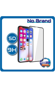 Tempered Glass 5D Τζαμάκι Οθόνης For Apple iPhone 15 Pro 6.1" Black Μαύρο 9H