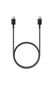 Γνήσιο Original EP-DW767JΒE Samsung USB- C/USB-C Data Cable 3A 1.8m Black Μαύρο Bulk