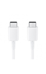 Γνήσιο Original EP-DW767JWE Samsung USB- C/USB-C Data Cable 3A 1.8m White Άσπρο Bulk
