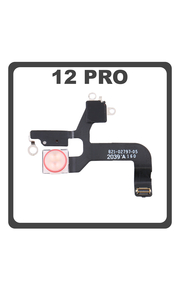 Original For Γνήσιο Για Apple iPhone 12 Pro (A2407, A2341) Camera Flashlight Flex Cable Φλας + Microphone Μικρόφωνο (Pulled)