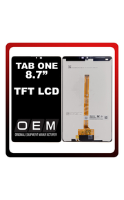HQ OEM Συμβατό Με Lenovo Tab One 8.7" (TB305FU) TFT LCD Display Screen Assembly Οθόνη + Touch Screen Digitizer Μηχανισμός Αφής Black Μαύρο (Premium A+)
